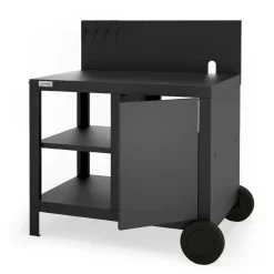 LE MARQUIER Desserte Allure en Acier Noir