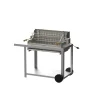 LE MARQUIER Ensemble Barbecue et Chariot Irissarry en Inox