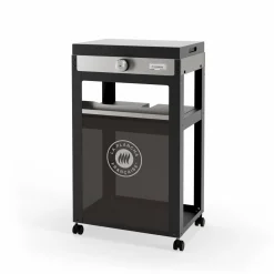 LE MARQUIER Ensemble Plancha et Chariot La Plancha Française Électrique Acier