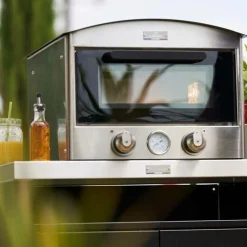LE MARQUIER Four à Pizza Électrique d'Extérieur Signature 450