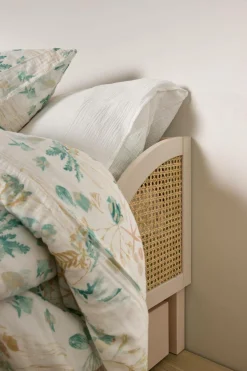 Lit avec tiroir de rangement en option Sam - Beige