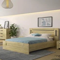 Lit avec tiroir de rangement en option Emilie - 180 x 200 cm