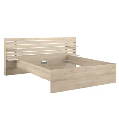 Lit avec tiroirs de rangement en option Palmyre - 160 x 200 cm