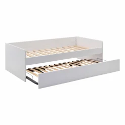 Lit banquette gigogne Sandro - Blanc