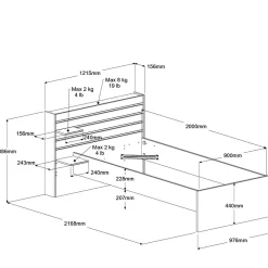 Lit enfant avec tiroir de rangement en option Palmyre