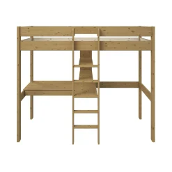 Lit mezzanine + fauteuil extensible Tim - Miel