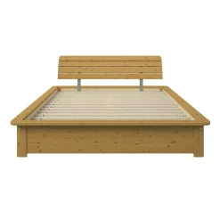 Lit rangement bois massif Tania - 160 x 200 cm