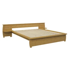 Lit rangement Théo - Miel - 140 x 190 cm