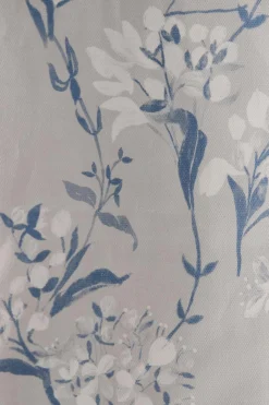 Lot de 2 rideaux coton Passerage - Gris - 135 x 260 cm