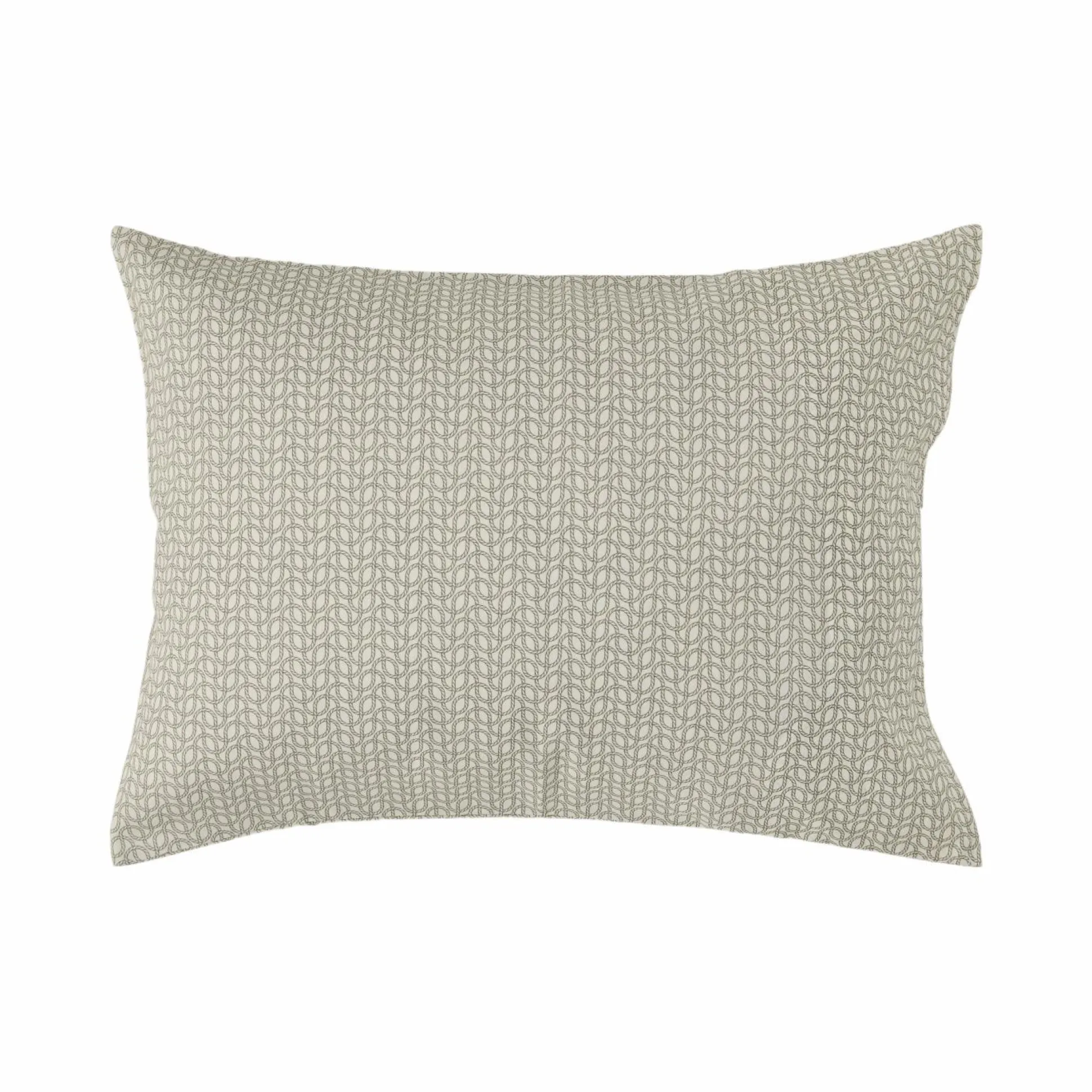 Lot de 2 taies d'oreiller coton lin Néo classique - Galuchat - 50 x 70 cm