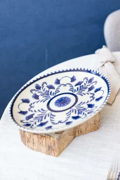 MARIA PT TERRACOTA Lot de 6 Assiettes plates Vila Flore