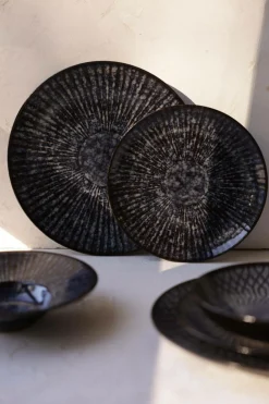 MARIA PT TERRACOTA Lot de 6 Assiettes à dessert Canelé Anadia