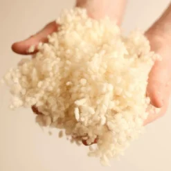 MILLE OREILLERS Oreiller des enfants moelleux en laine vierge - 40 x 60 cm