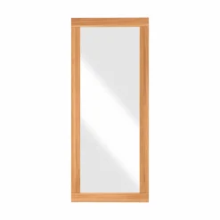 Miroir en hêtre massif Cyriel