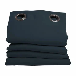 MOONDREAM Rideau 3 en 1 phonique thermique occultant Marius - Bleu Ardoise