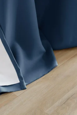 MOONDREAM Rideau 3 en 1 phonique thermique occultant Marius - Bleu Ardoise