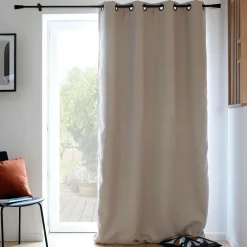 MOONDREAM Rideau 3 en 1 phonique thermique occultant Marius - Galet