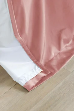 MOONDREAM Rideau velours 3 en 1 phonique thermique occultant Marilou - Vieux rose
