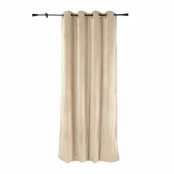 MOONDREAM Rideau velours 3 en 1 phonique thermique occultant Marilou - Darjeling