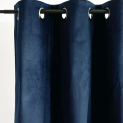 MOONDREAM Rideau velours 3 en 1 phonique thermique occultant Marilou - Marine