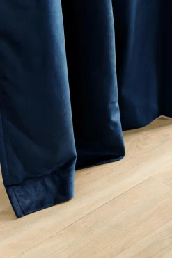 MOONDREAM Rideau velours 3 en 1 phonique thermique occultant Marilou - Marine