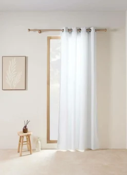 MOONDREAM Voilage thermique Lilou - Blanc