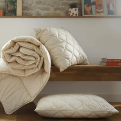 Oreiller ferme en chanvre Clarisse - 50 x 70 cm