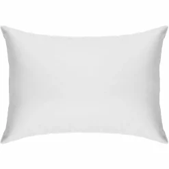 Oreiller moelleux en duvet et percale biologique Carla - Moelleux - 50 x 70 cm