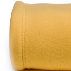 OURSON Couverture maille polaire Thermotec - Soleil - 100 x 150 cm