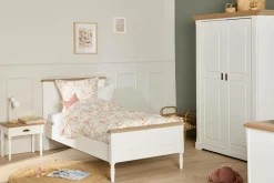 Parure de lit enfant gaze de coton Chansons d'eaux douces - Rouge - 140 x 200 cm