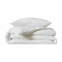 Parure de lit enfant gaze de coton bio Lou - Blanc - 140 x 200 cm