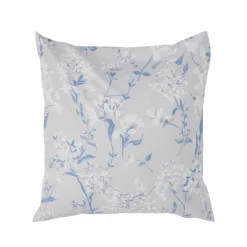 Parure de lit percale Passerage - Gris - 240 x 220 cm