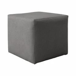 Petit pouf tissu Otis - Gris