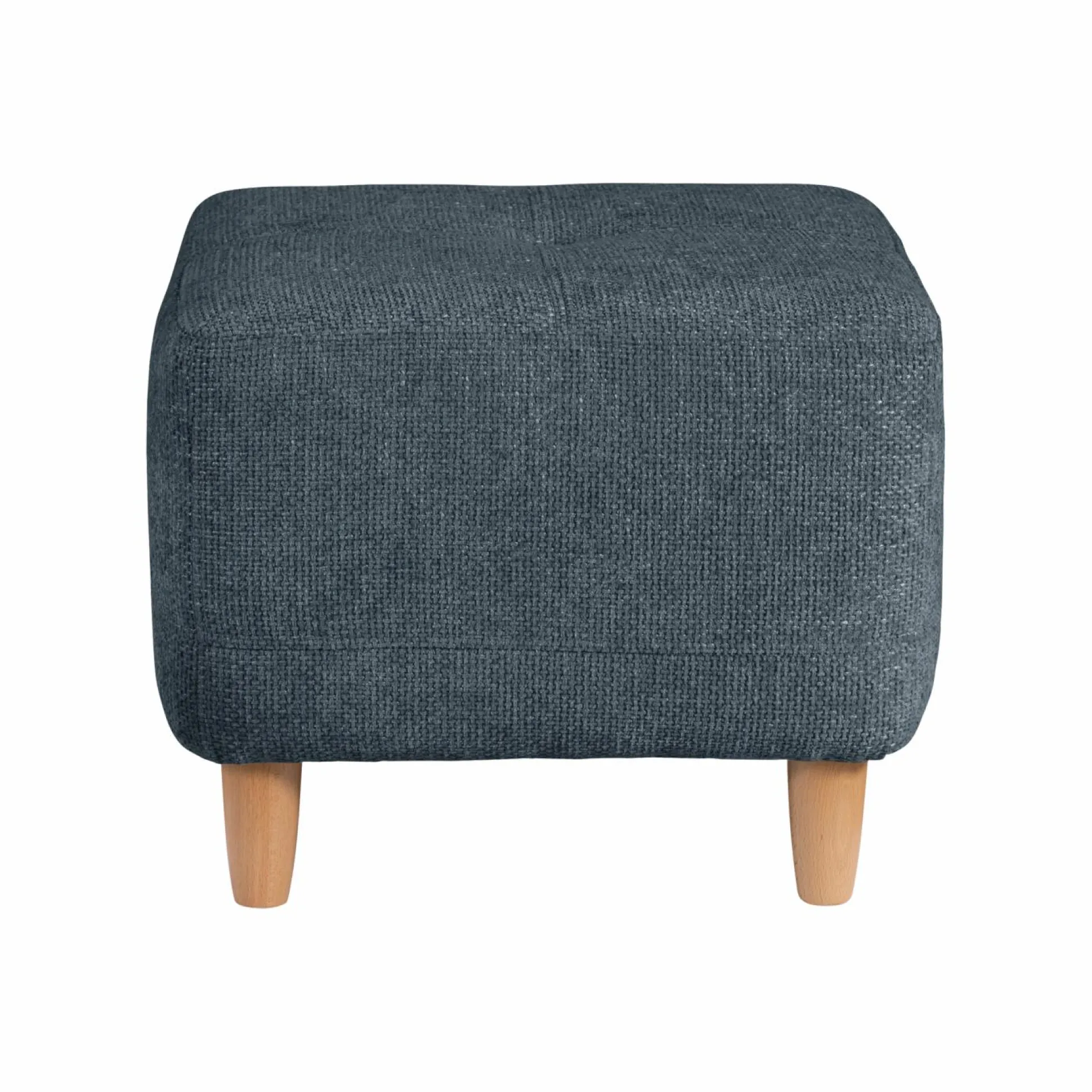 Repose pieds tissu Chambord - Bleu