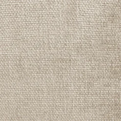 Repose-pieds tissu chenillé Portimo - Ecru