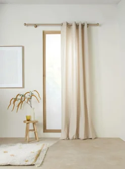 Rideau coton lin Valentine - Lin