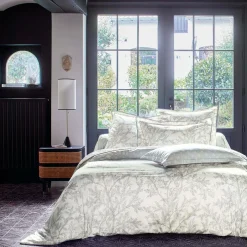 SANDERSON Drap satin Brocéliande - Brume - 180 x 290 cm