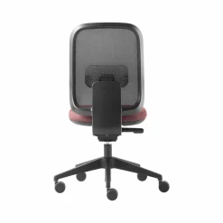 SOKOA Siége Alaia dossier résille sans accoudoirs - Lie de Vin