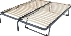 Sommier gigogne métallique à lattes - 80 x 190 cm