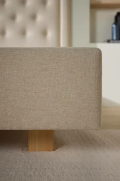 Sommier tapissier et tête de lit Grand Hôtel - 140 x 200 cm