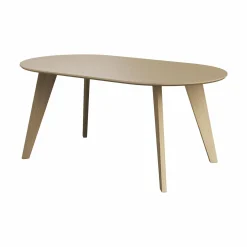 Table à manger ovale bois 6 personnes Lago - Chêne