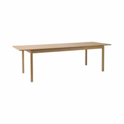 Table à manger rectangulaire extensible décor bois 8 à 10 personnes Simon