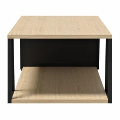 Table basse Albi - Noir/Chêne