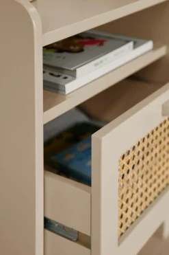 Table de chevet 1 tiroir Sam - Beige