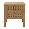 Table de chevet 2 tiroirs chêne massif Capucine