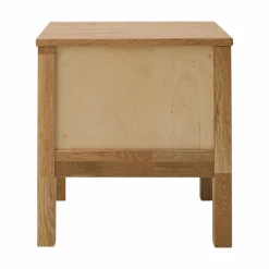 Table de chevet 2 tiroirs chêne massif Capucine