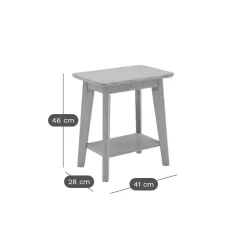 Table de chevet bois Atia