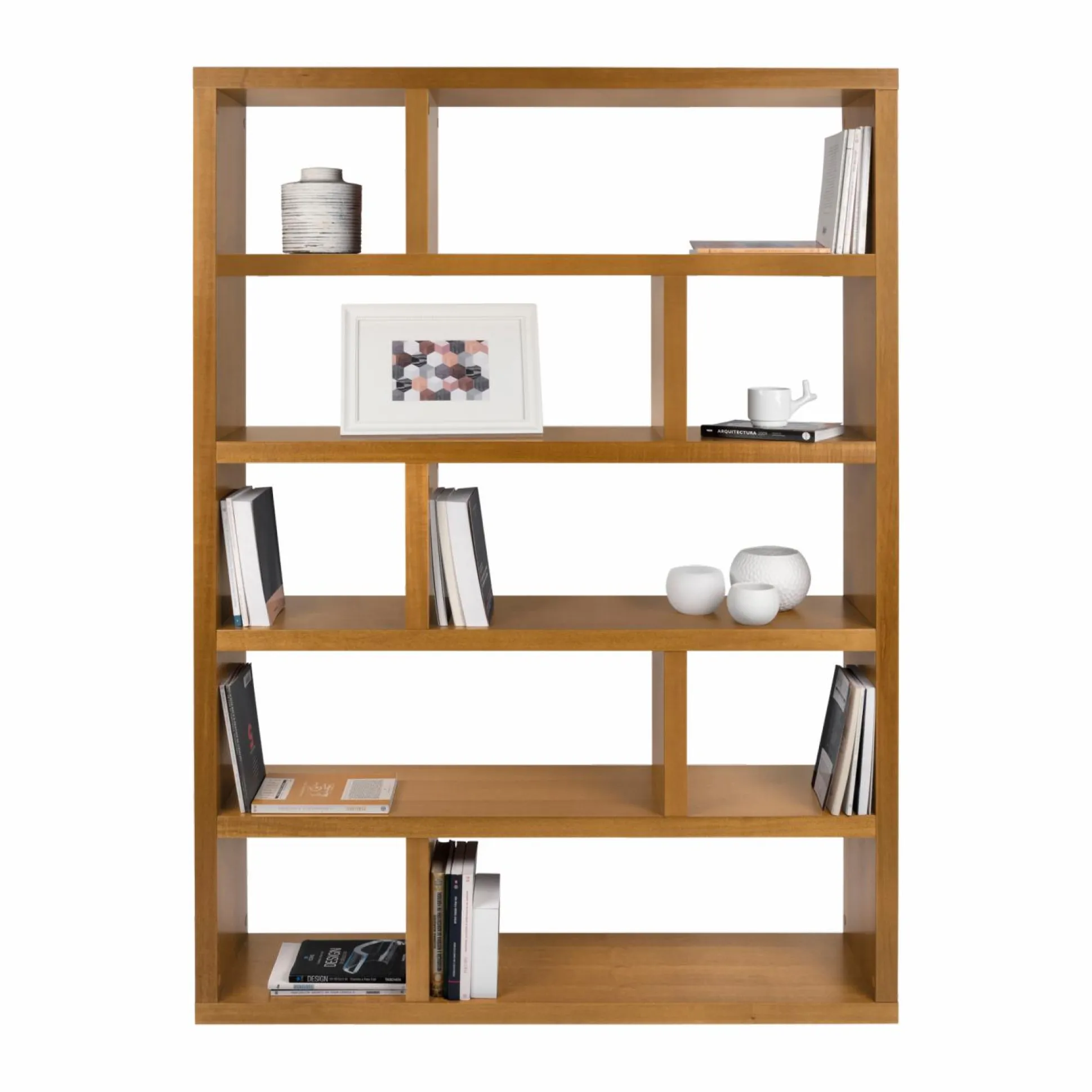 Étagère haute Dublin - Placage Mukali