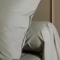 Taie de traversin coton bio Thaïs - Bronze