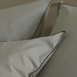 Taie d'oreiller coton bio Thaïs - Bronze - 65 x 65 cm